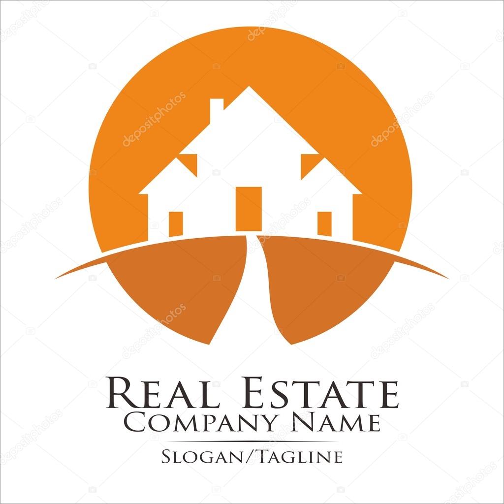 Real estate building property logo company