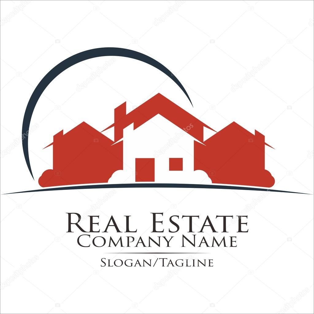Real estate building property logo company