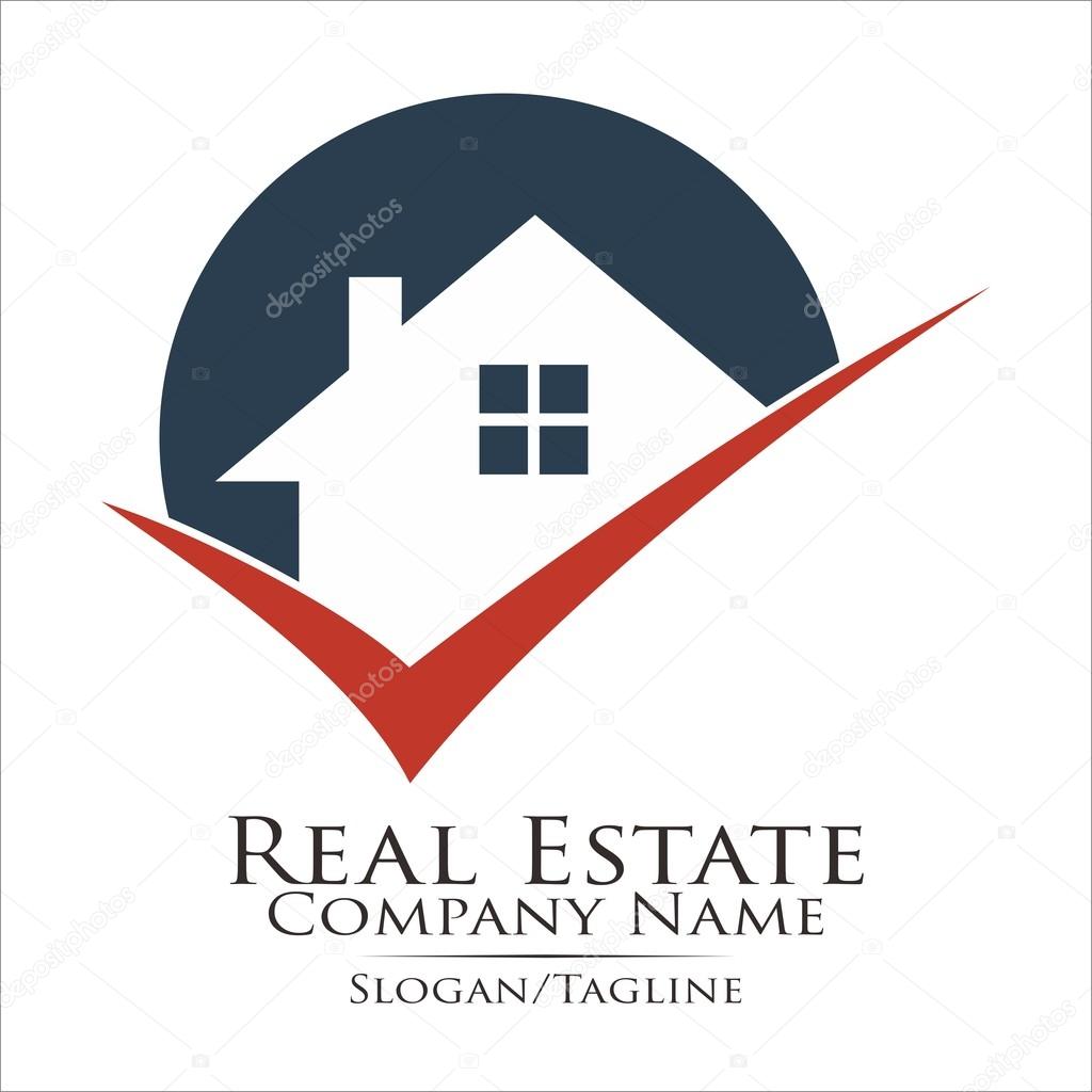 Real estate building property logo company