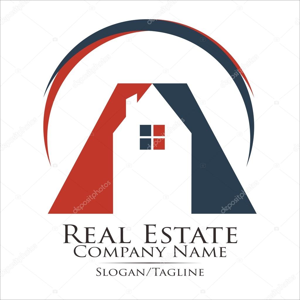 Real estate building property logo company