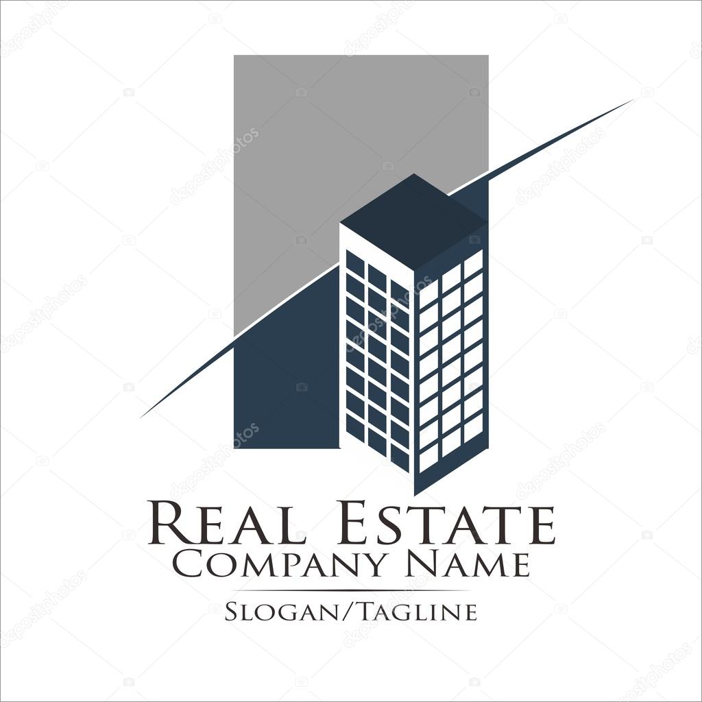 Real estate building property logo company