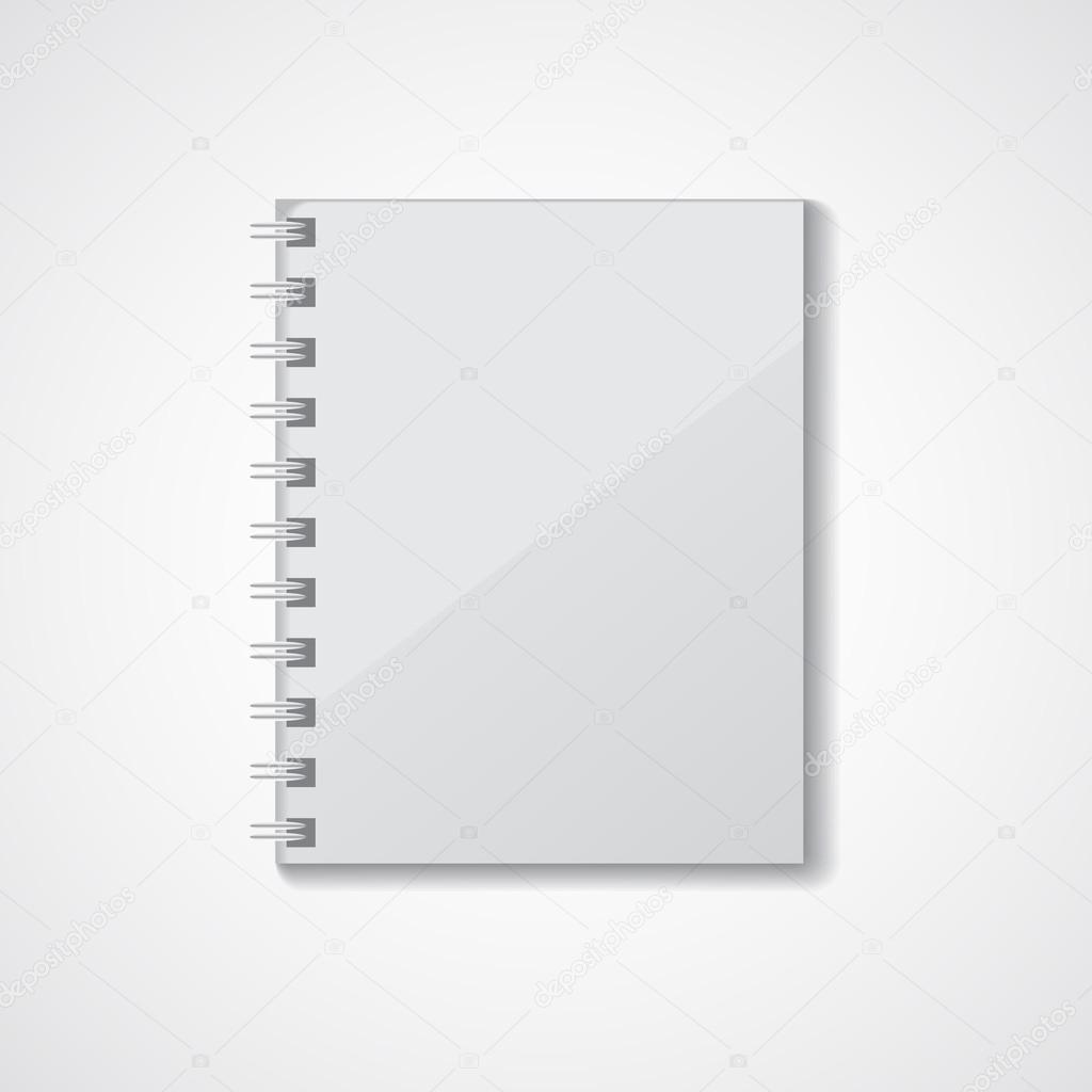 Gray notebook