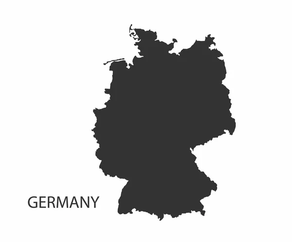 Konzeptkarte von Deutschland — Stockvektor