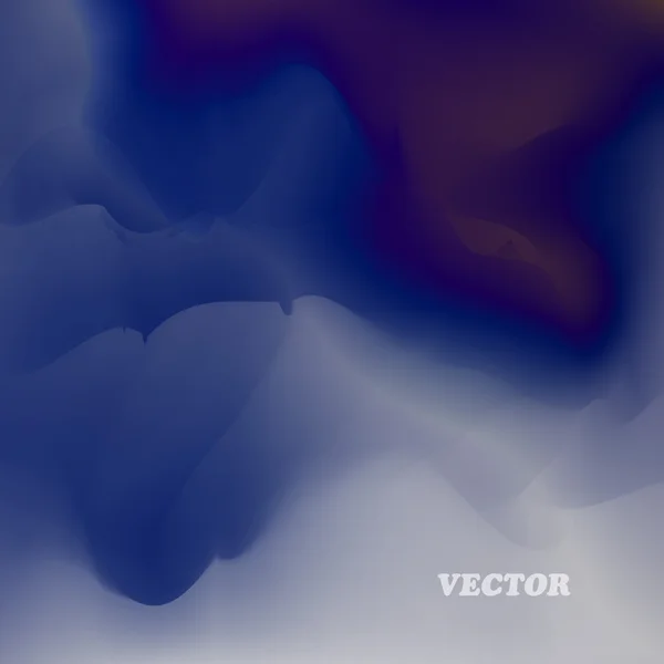 Цветные фэнтези-волны — стоковый вектор