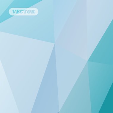 Soyut renkli üçgenler