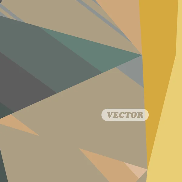 Triangles colorés abstraits — Image vectorielle