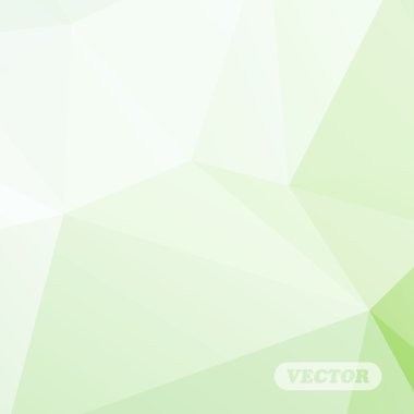 Soyut renkli üçgenler