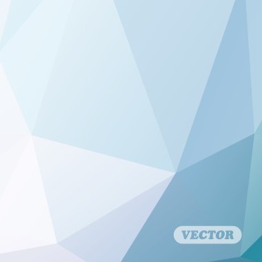 Soyut renkli üçgenler