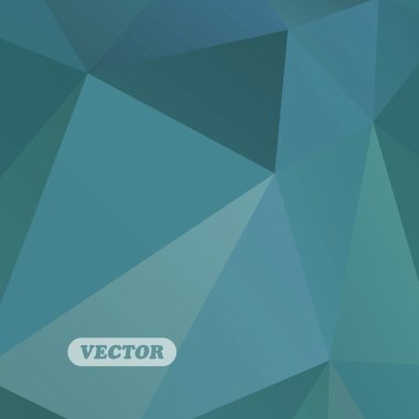 Soyut renkli üçgenler