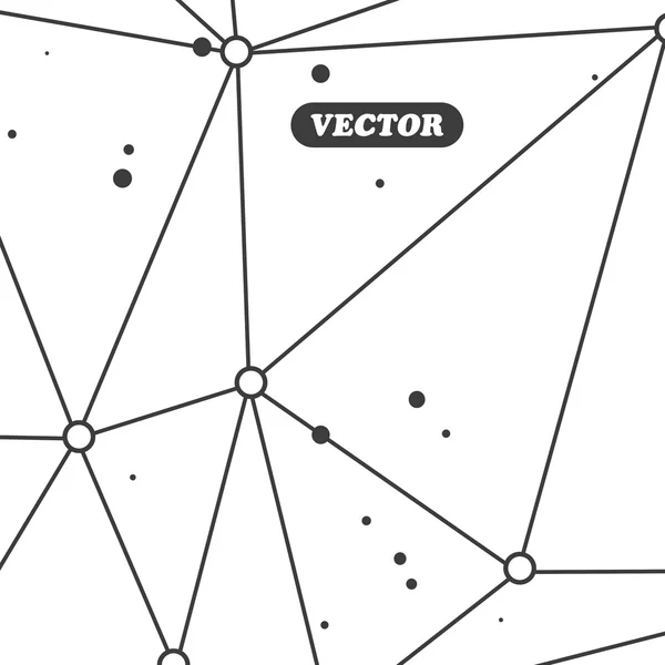 Contexto geométrico abstrato — Vetor de Stock