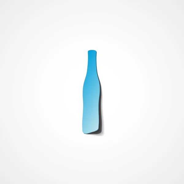 Веб-іконка пляшки пива — стоковий вектор