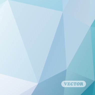 Soyut renkli üçgenler