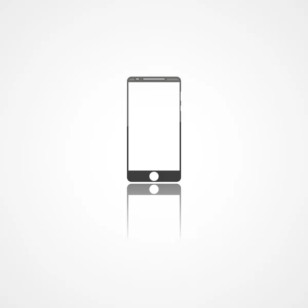 Ícone da web telefone celular touchscreen — Vetor de Stock