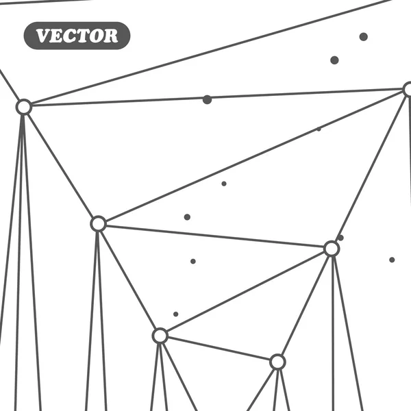 Abstrakter geometrischer Hintergrund — Stockvektor