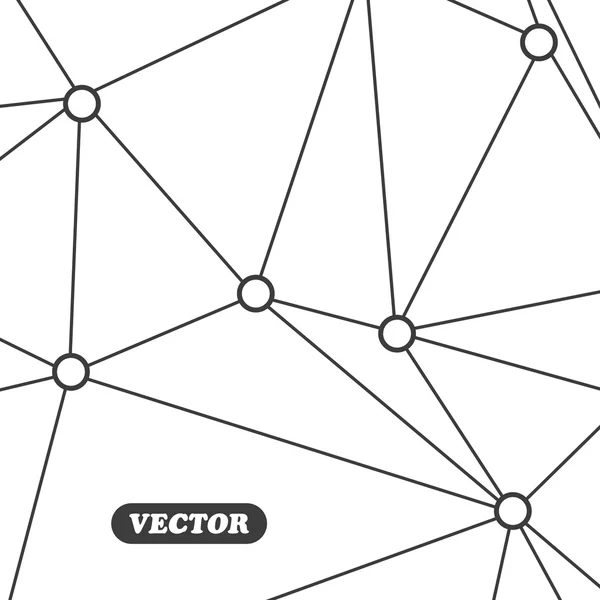 Contexto geométrico abstrato — Vetor de Stock