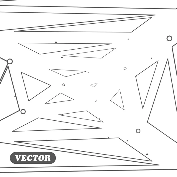 Absztrakt geometriai háttér — Stock Vector