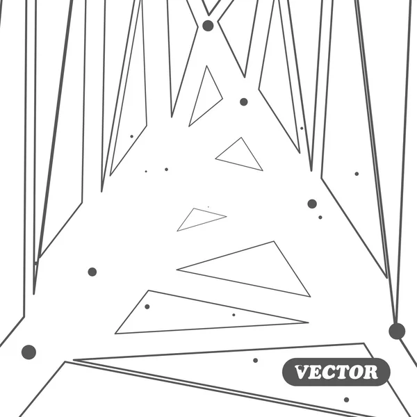 Contexto geométrico abstrato — Vetor de Stock