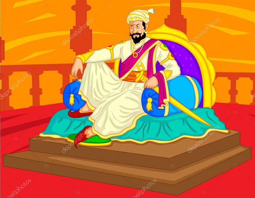 The great maratha shivaji maharaj Stock Vector Image by ©ColorBolt #117465222 The great maratha shivaji maharaj Stock Vector Image by ©ColorBolt #117465222