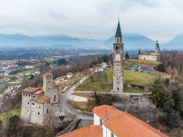 Aerial View Artegna Italy — Stock Photo, Image