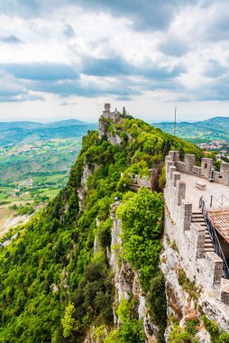 San Marino 'nun manzarası