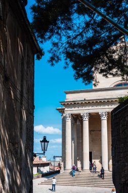 San Marino 'nun manzarası