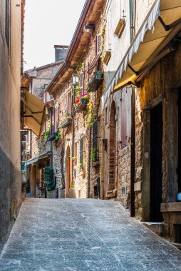 San Marino 'nun manzarası