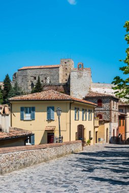 Verucchio şehri, Rimini, İtalya