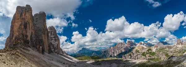 Pasmo Górskie Lavaredo Włoszech — Zdjęcie stockowe