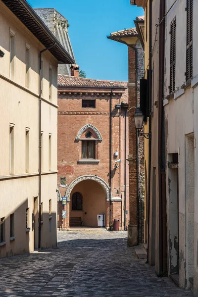 Verucchio Cityscape Rimini Italië — Stockfoto