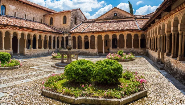 Abbey Saint Mary Follina Treviso Italy — стокове фото