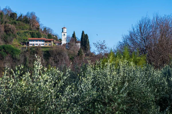 Szenischer Blick Auf Die Cormons Natur Italien — Stockfoto