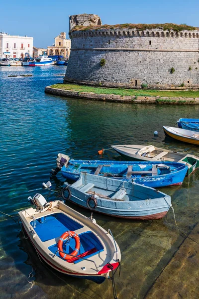 Gallipoli Entre Tierra Mar Maravilla Puglia —  Fotos de Stock