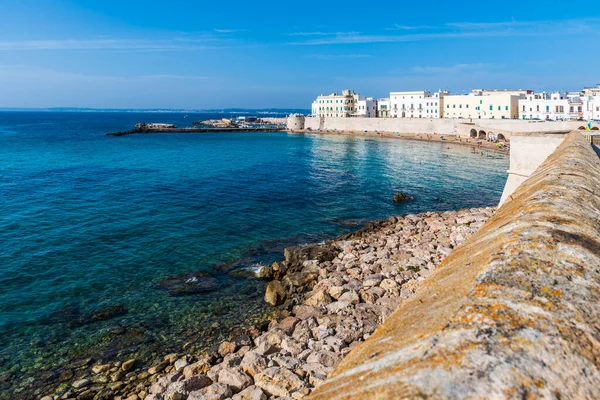 Gallipoli Tussen Land Zee Wonder Van Puglia — Stockfoto