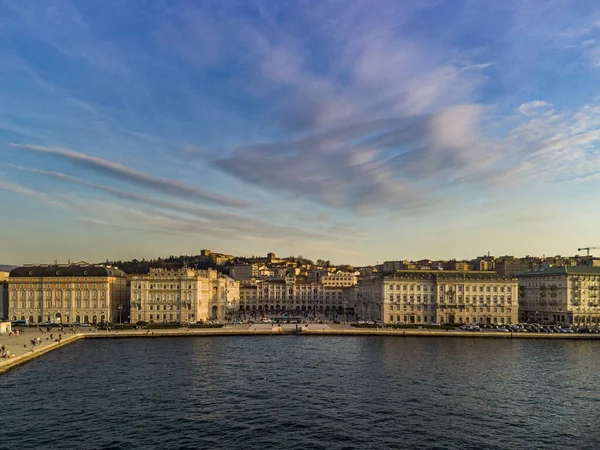 Trieste Lago Miramare Italia — Foto de Stock