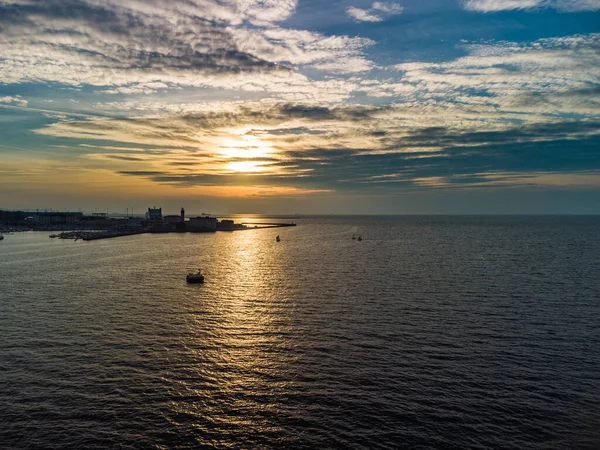 Trieste Cidade Lago Miramare Itália — Fotografia de Stock