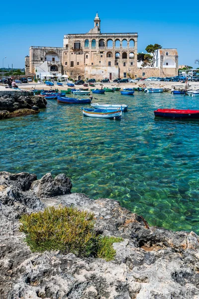 Polignano Meer San Vito Italië — Stockfoto