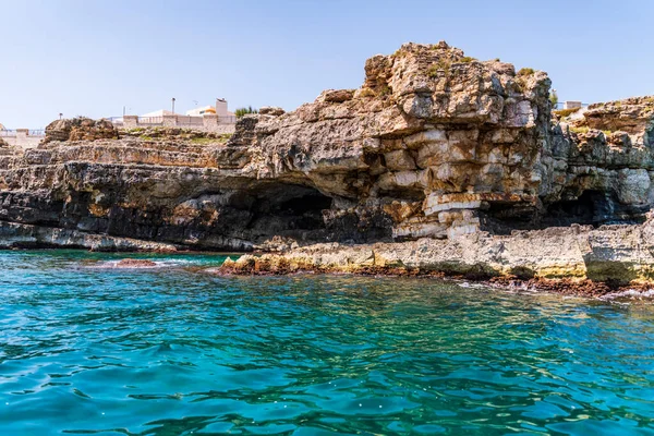 San Vito Talya Daki Polignano Gölü — Stok fotoğraf