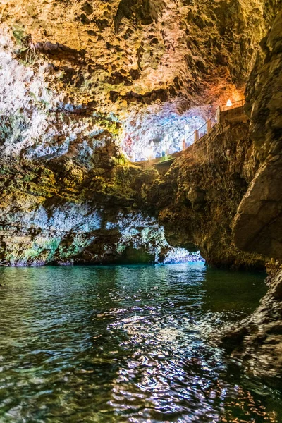 Lago Polignano San Vito Italia — Foto de Stock