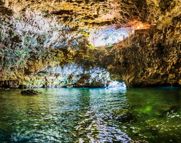 Lago Polignano San Vito Italia — Foto de Stock