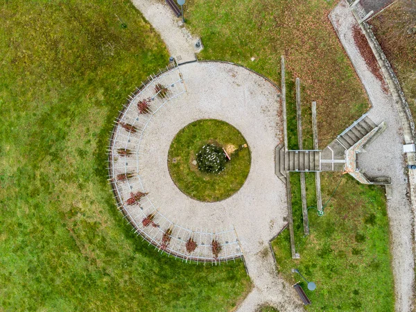 Symmetrien Und Kunst Von Oben Gesehen — Stockfoto