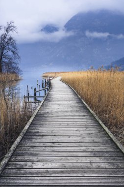 Lago di Cavazzo (Lago dei Tre Comuni) İtalya 'nın Friuli-Venezia Giulia bölgesinde güzel bir doğal göl.