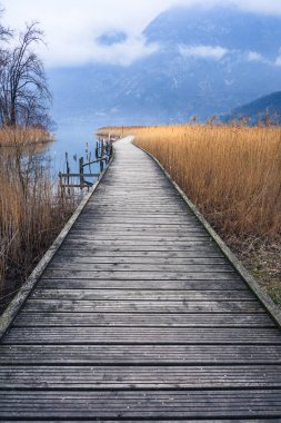 Lago di Cavazzo (Lago dei Tre Comuni) İtalya 'nın Friuli-Venezia Giulia bölgesinde güzel bir doğal göl.