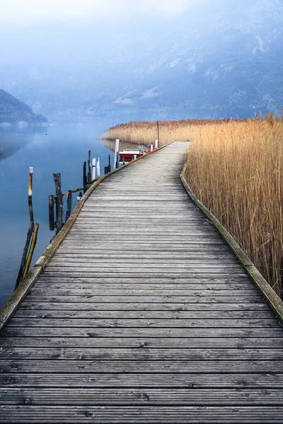 Lago di Cavazzo (Lago dei Tre Comuni) İtalya 'nın Friuli-Venezia Giulia bölgesinde güzel bir doğal göl.