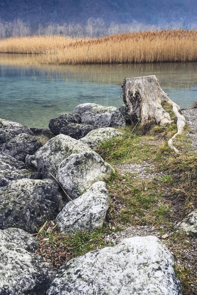 Lago di Cavazzo (Lago dei Tre Comuni) İtalya 'nın Friuli-Venezia Giulia bölgesinde güzel bir doğal göl.