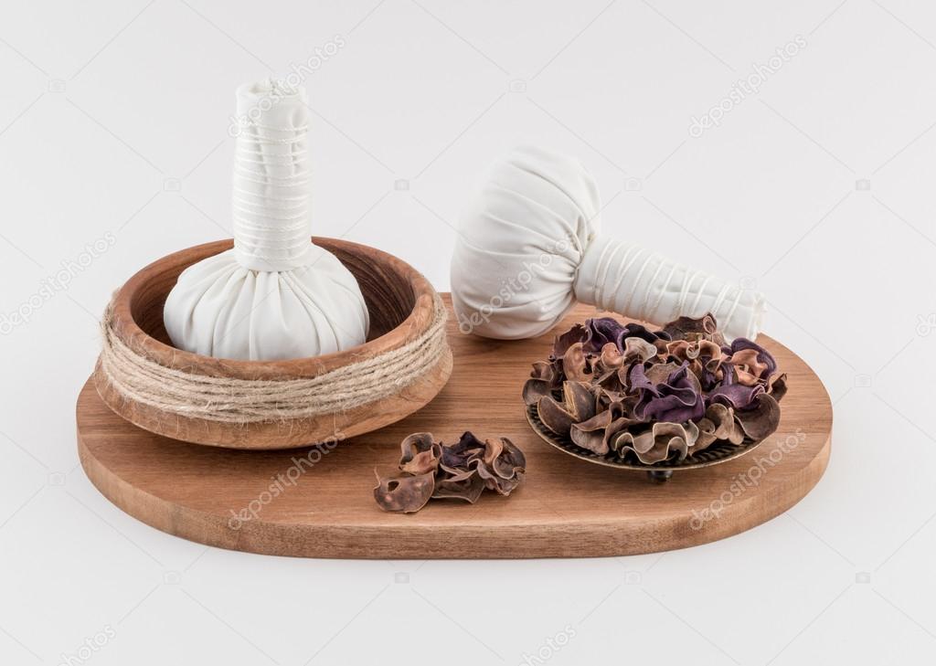Thai Massage Balls with Dried Herbs