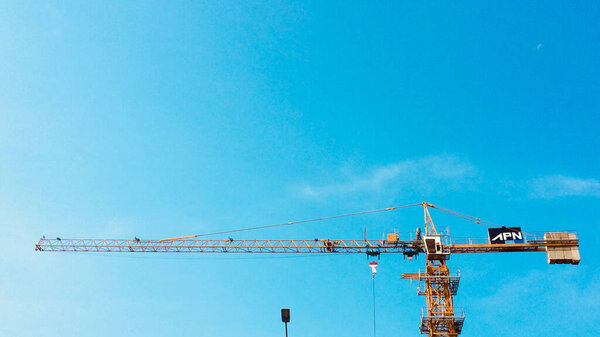 Tower crane, building constuction work