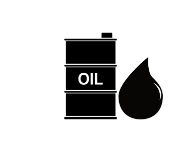 Varil petrol simgesi. EPS 10
