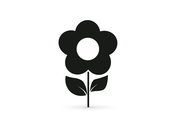 Kwiat ikona. Wektor Eps 10 — Wektor stockowy