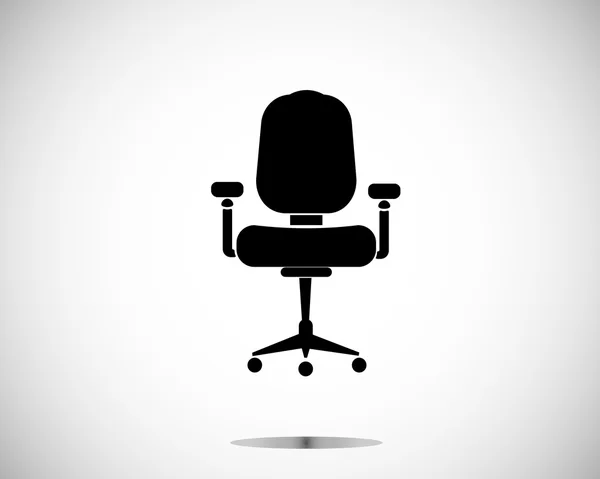 オフィスの椅子のアイコン。ベクトル — ストックベクタ