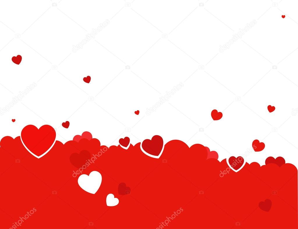 Valentines Day Background . Vector EPS 10